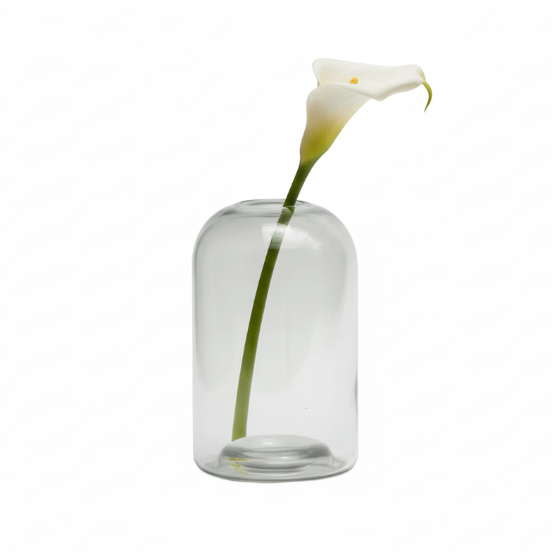 Black Glass Vase