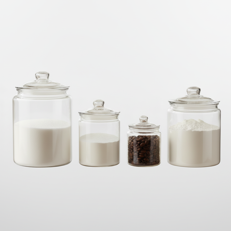 Ball Top Sealable Jars