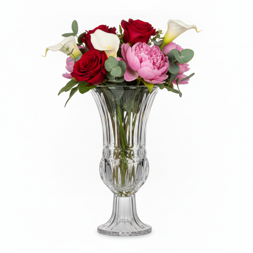 Clear Flower Vase