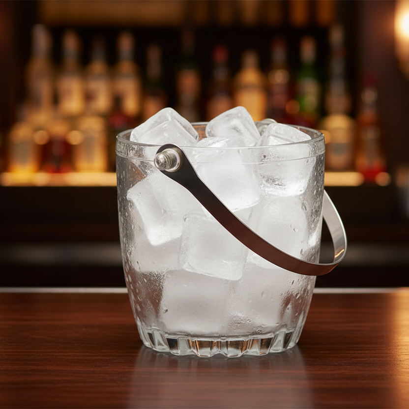 Glass Ice Bucket