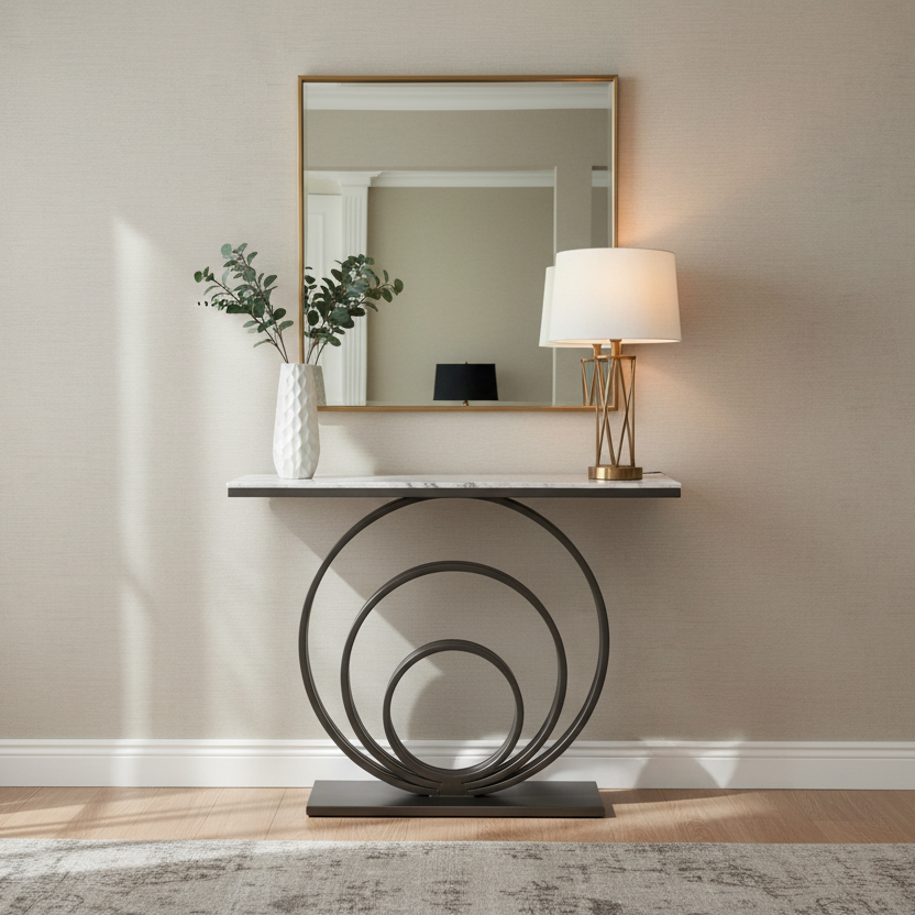 Black Console Table