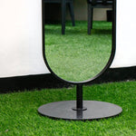 Load image into Gallery viewer, oval mirror with floor stand
