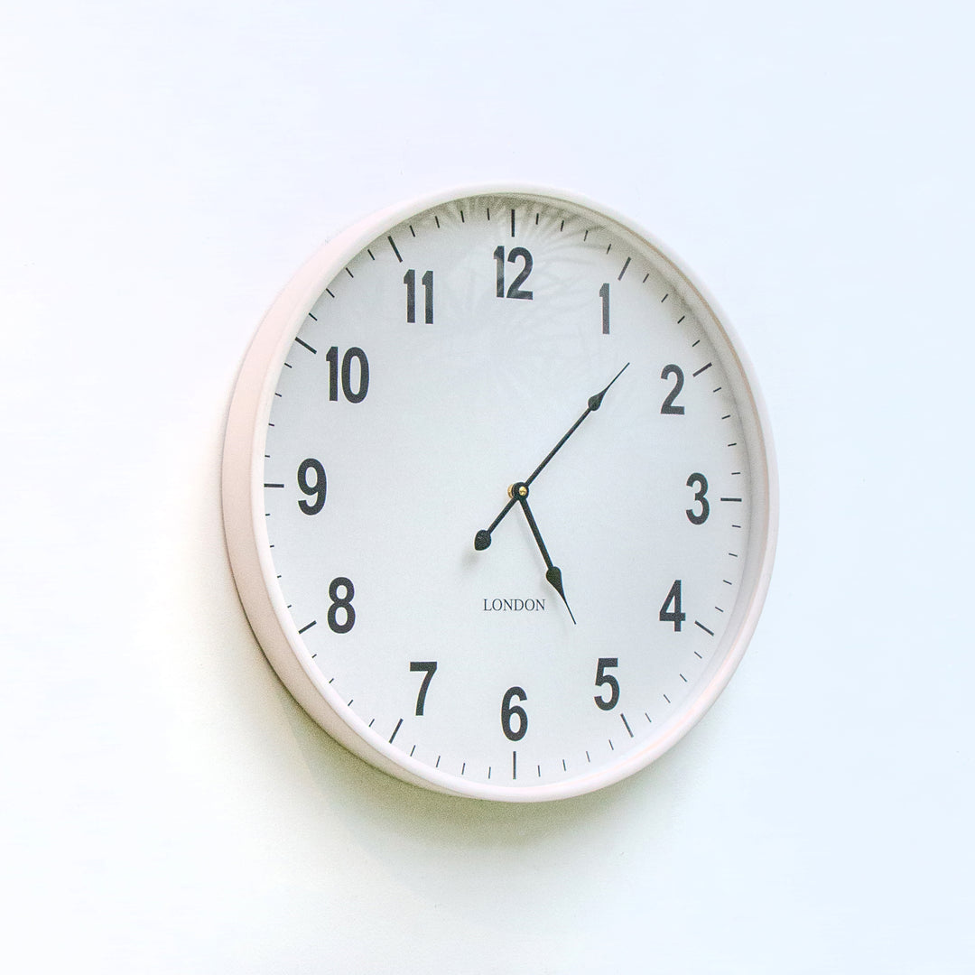White Wall Clock