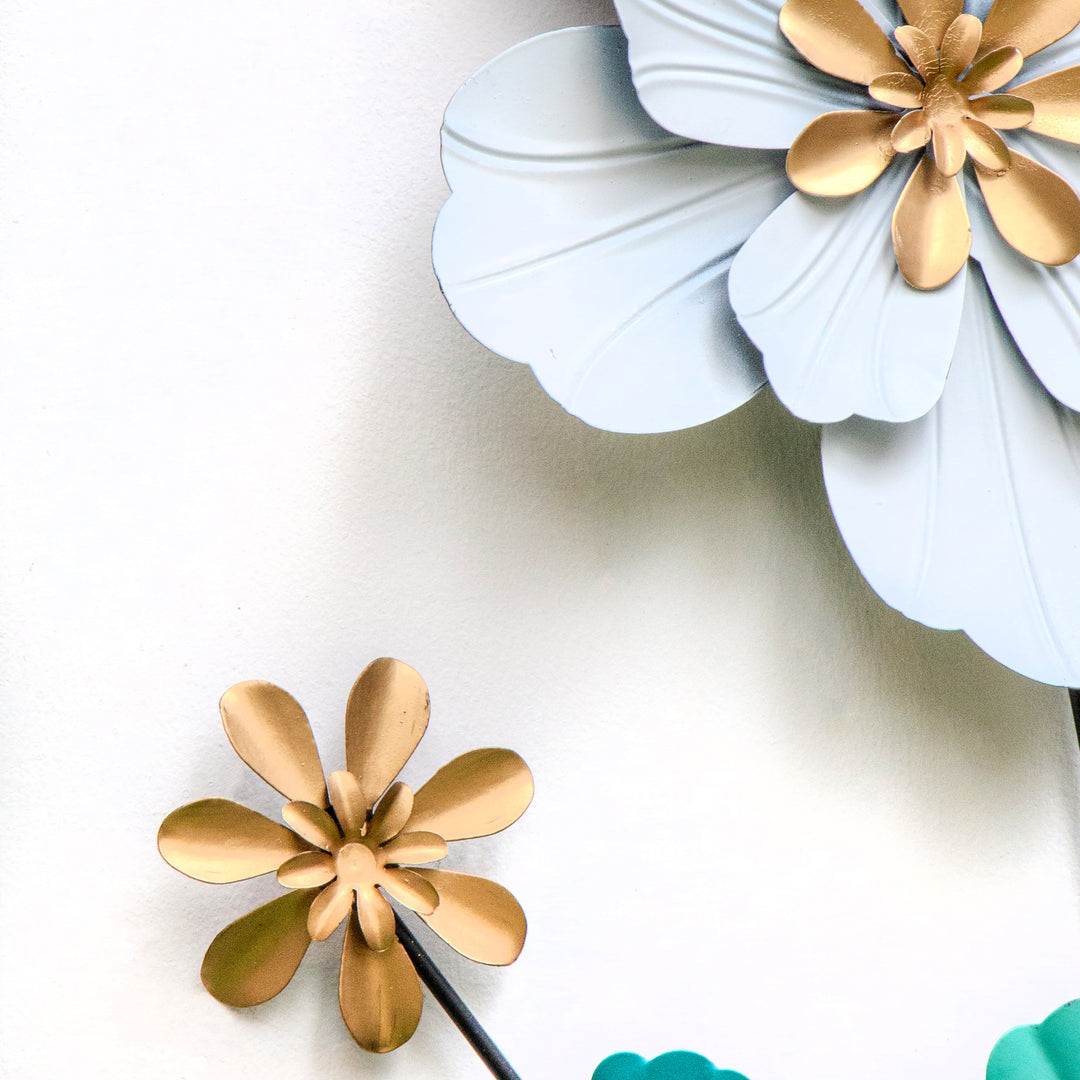 Rectangle Flower Wall Art