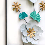 Load image into Gallery viewer, Rectangle Flower Wall Art
