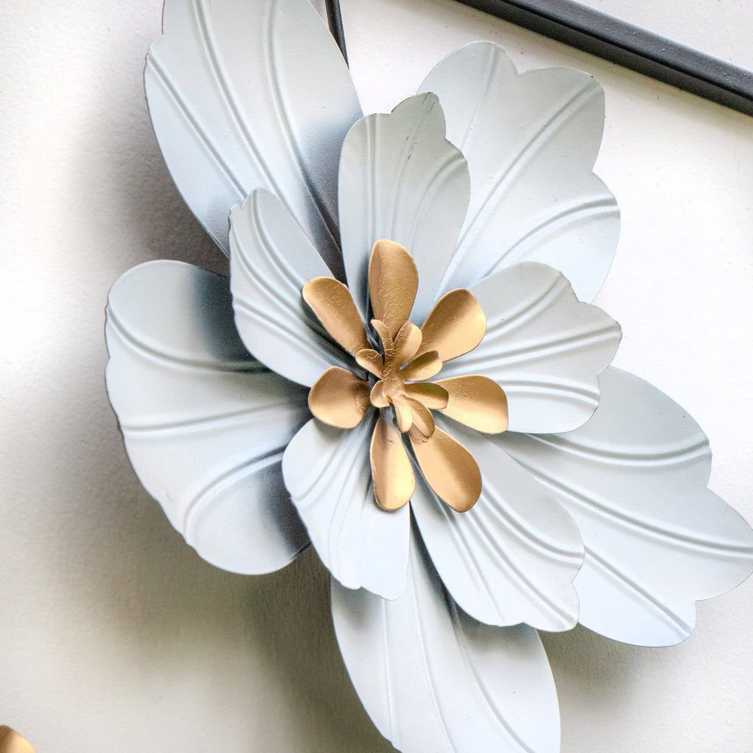 Rectangle Flower Wall Art