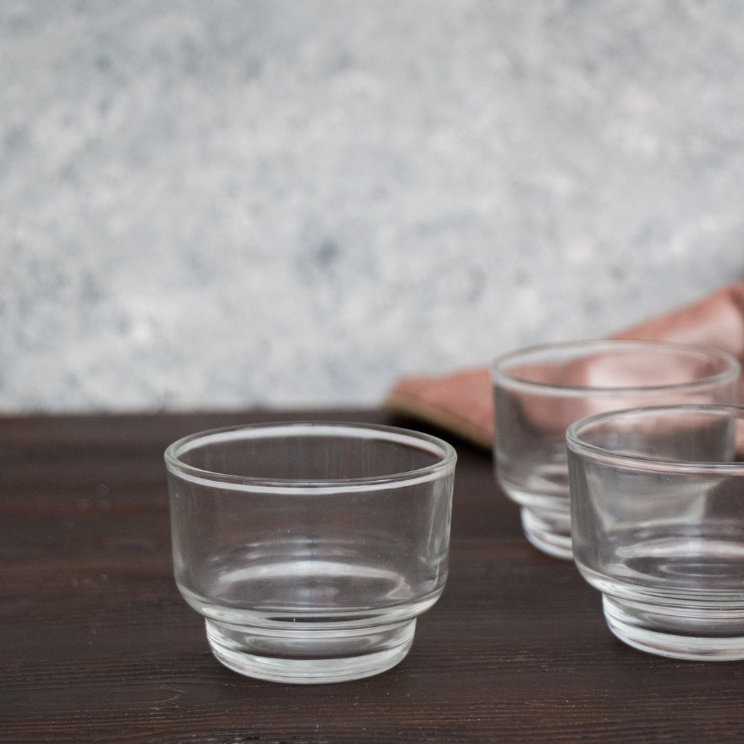 Glass T Light Candle Holder