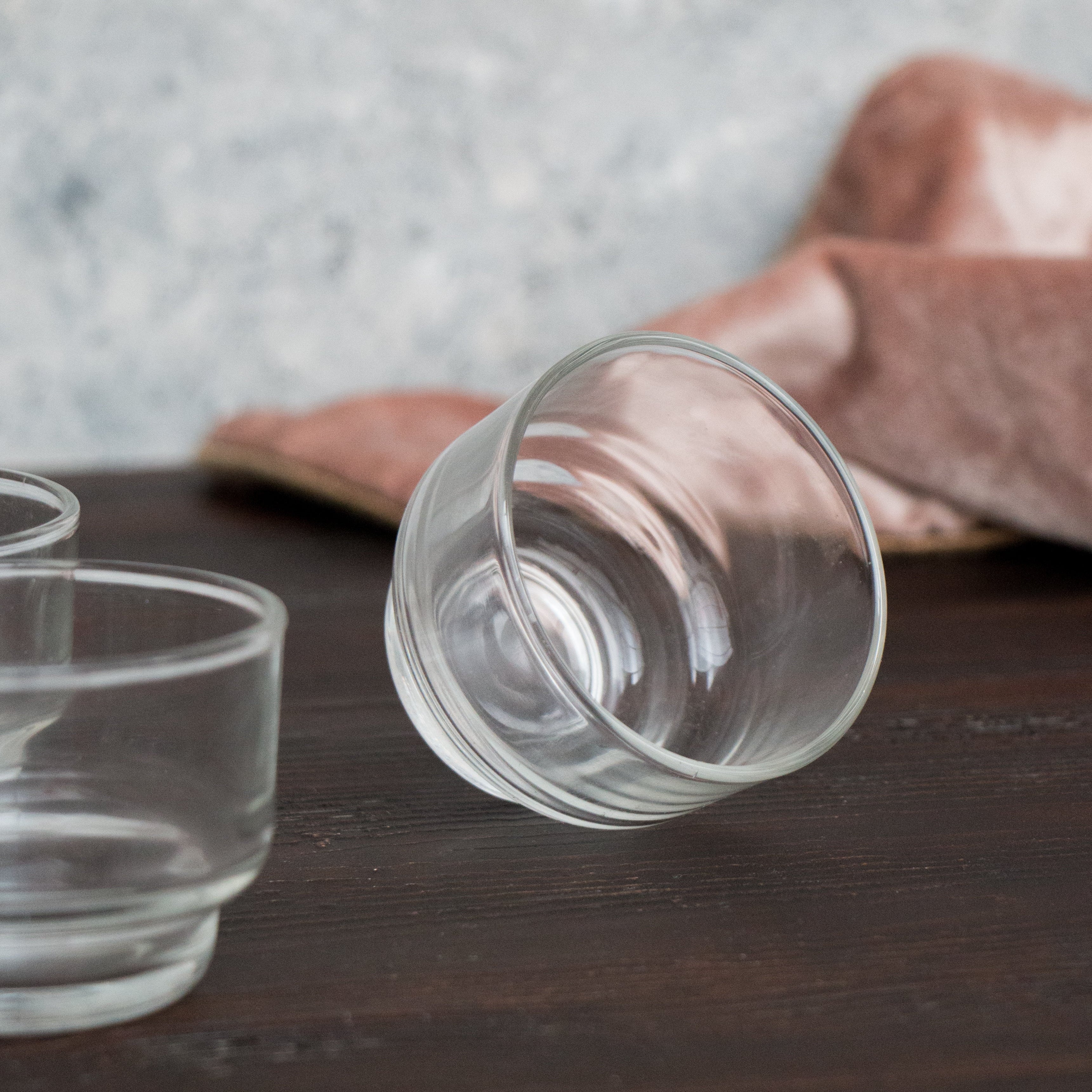 Glass T Light Candle Holder