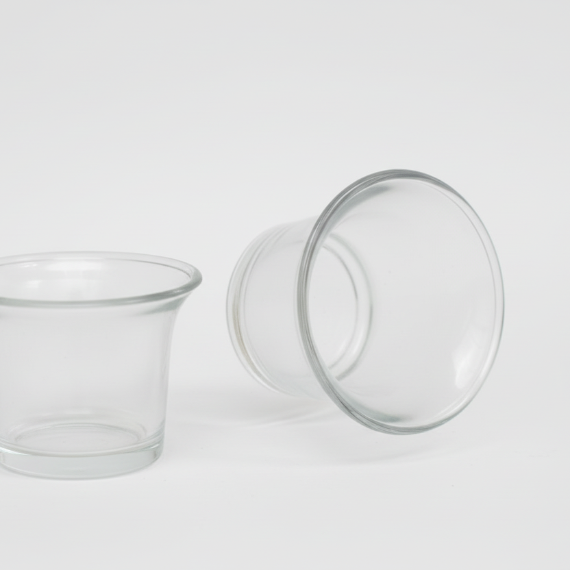 Glass Tealight Candle Holder