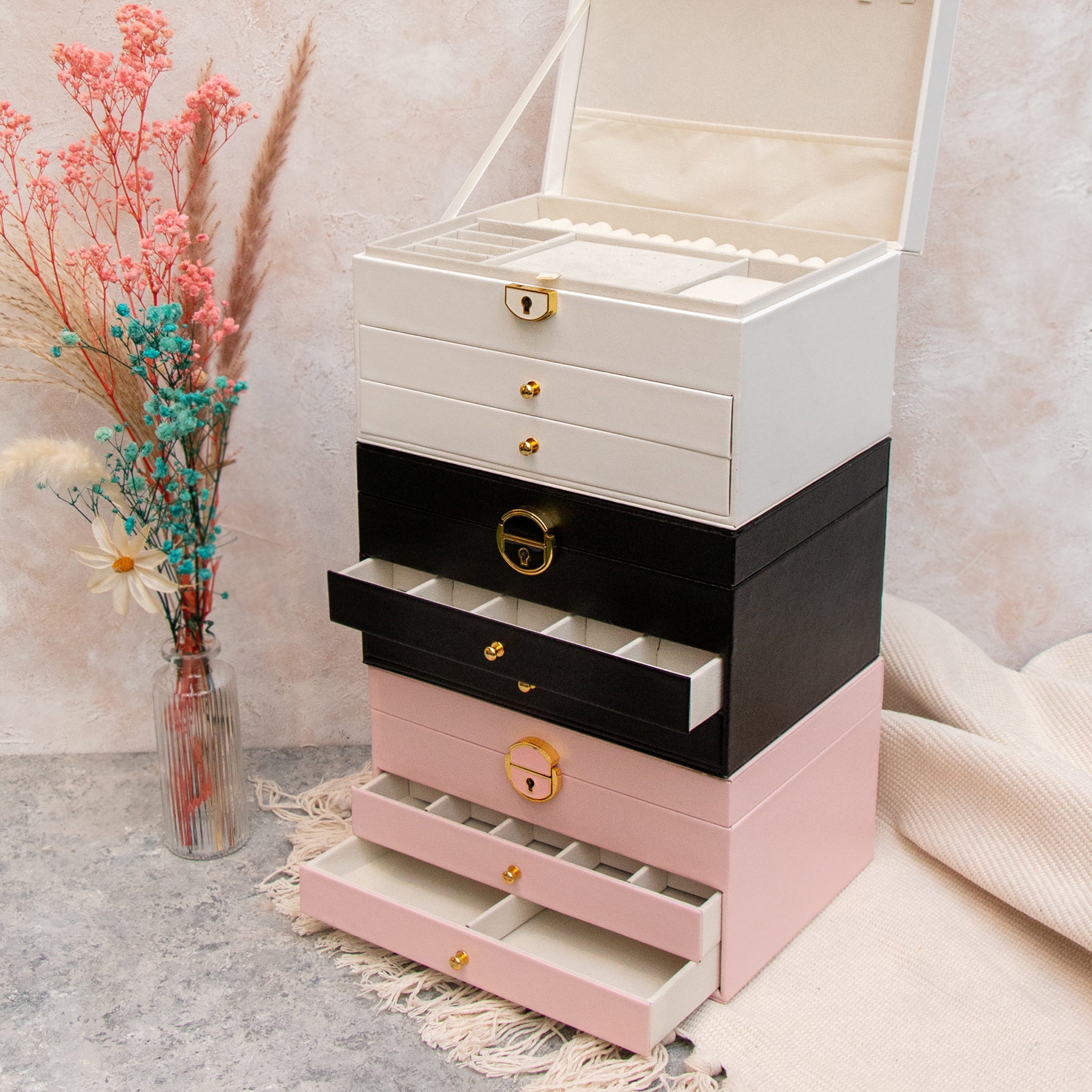 3-Layer Jewelry Box