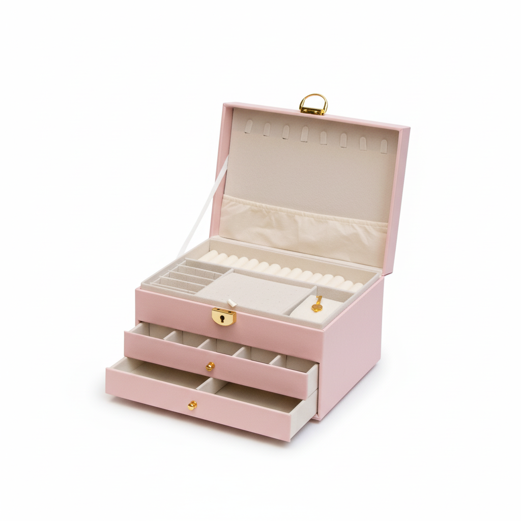 3-Layer Jewelry Box