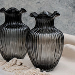 Load image into Gallery viewer, Black Glass Vase
