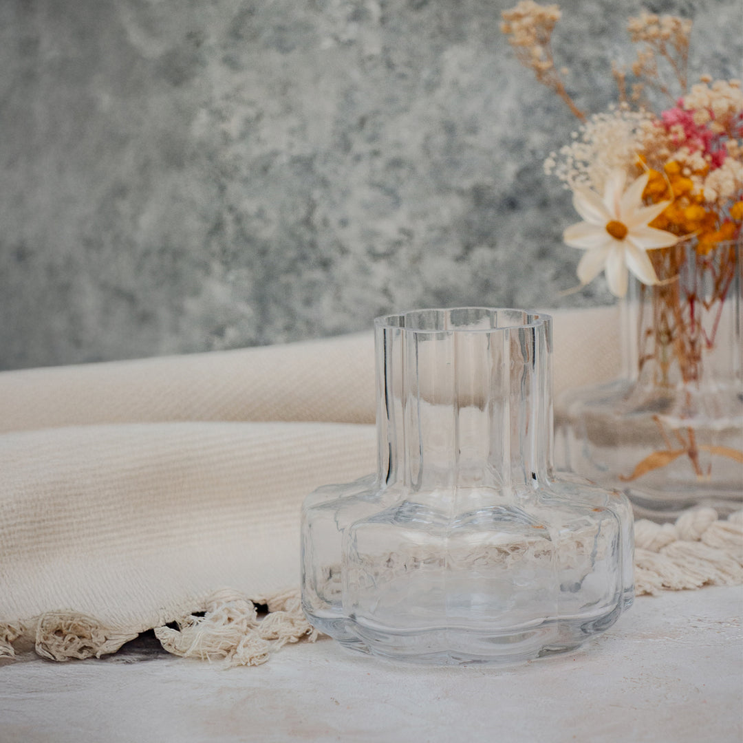 Clear Glass Vase
