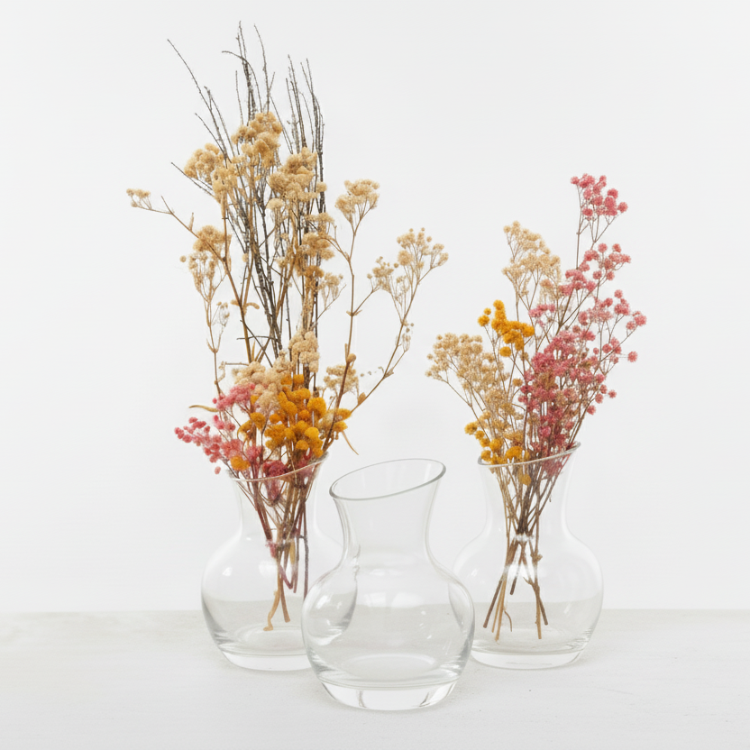 Clear Glass Vase