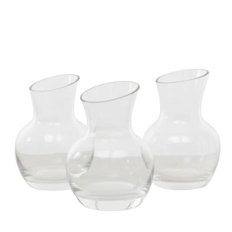 Clear Glass Vase