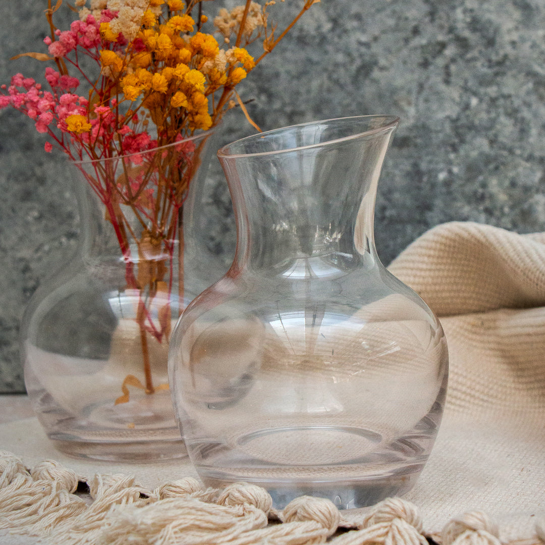 Clear Glass Vase