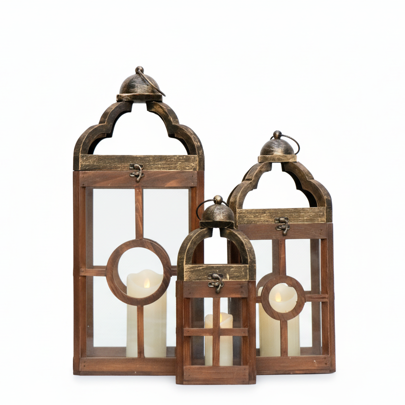 Wooden Lanterns