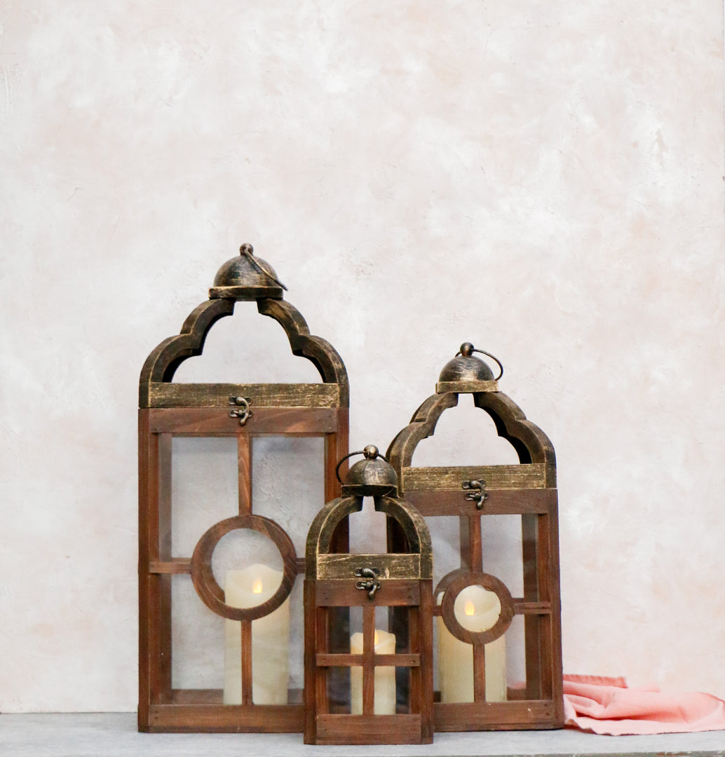 Wooden Lanterns