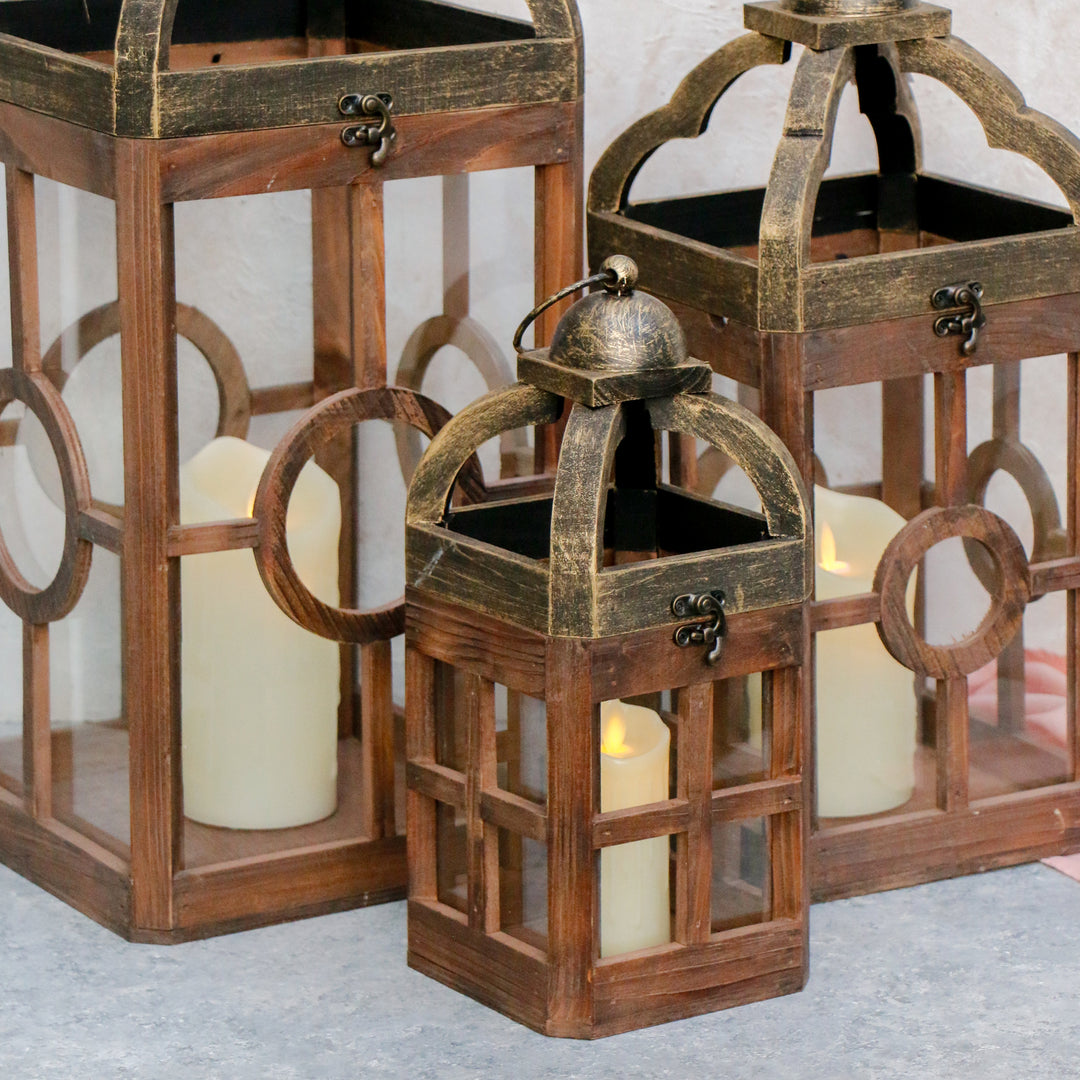 Wooden Lanterns