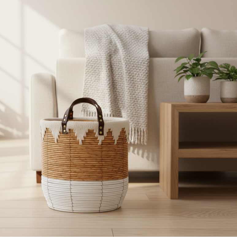 Round Storage Basket