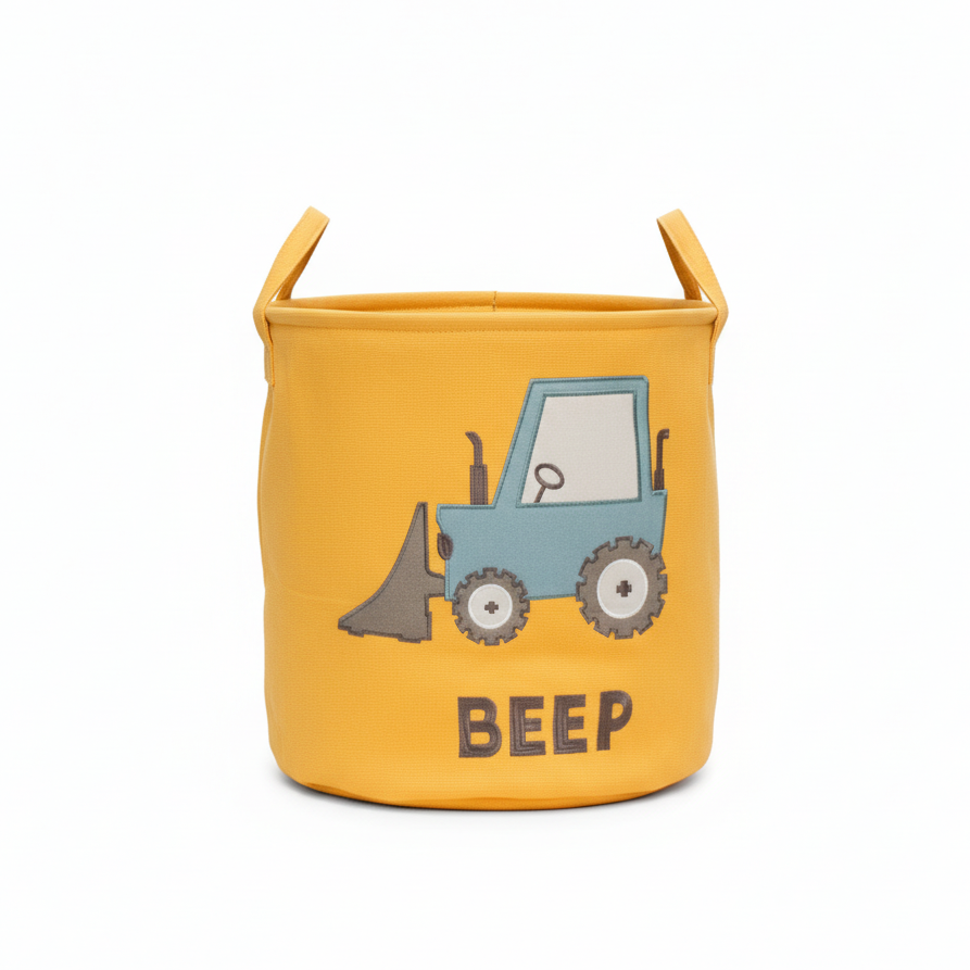 Round Kids Laundry Basket