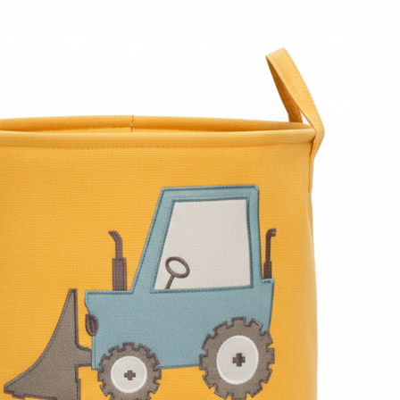 Round Kids Laundry Basket