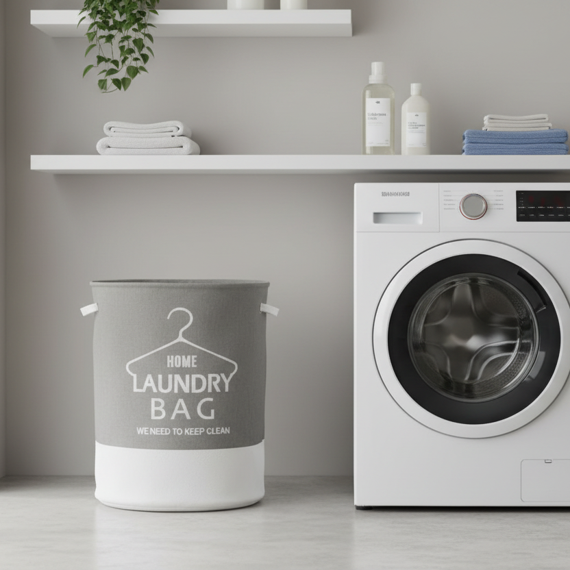 Round Laundry Basket