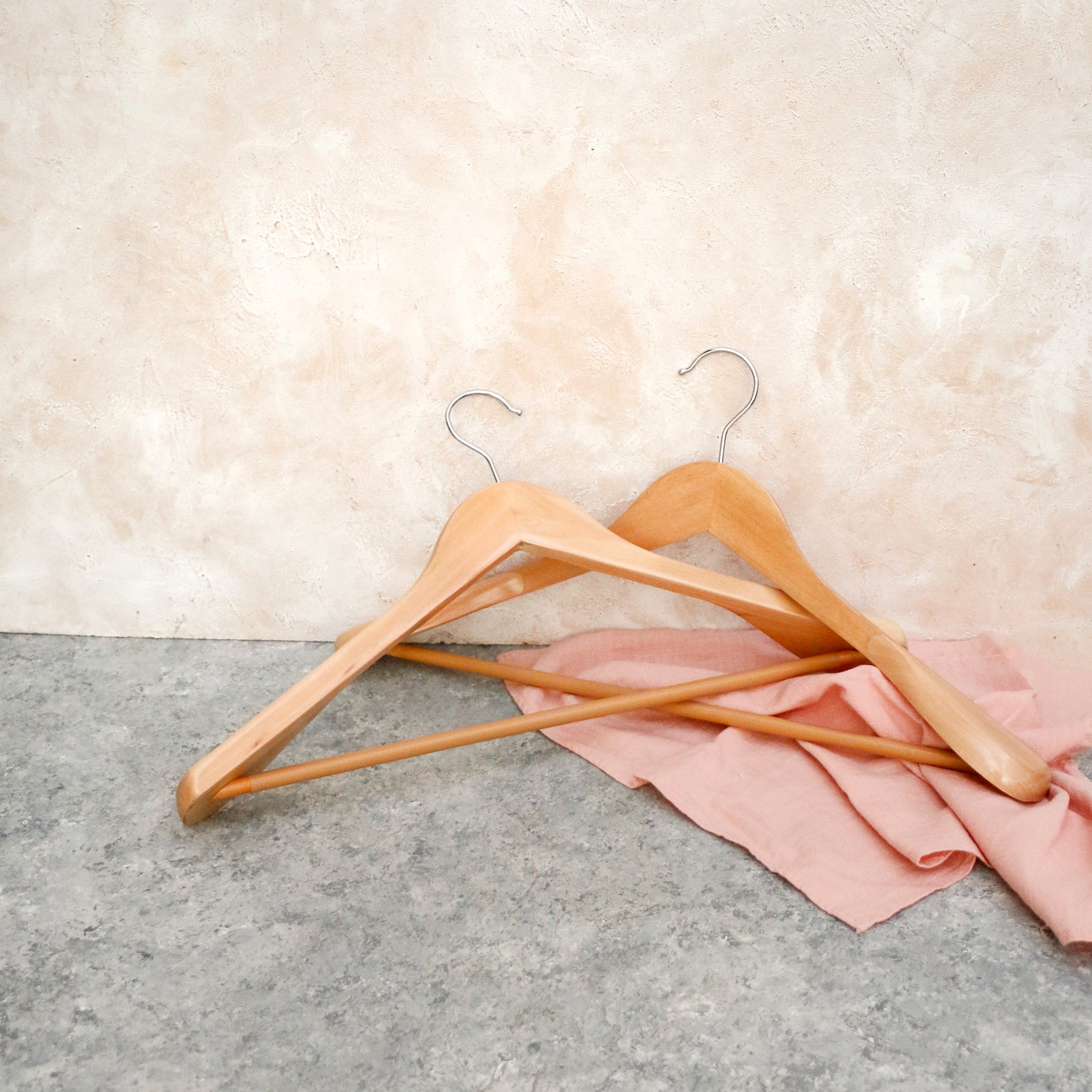Natural Color Wooden Hanger