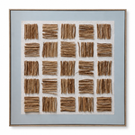 Load image into Gallery viewer, Natural Grid Wall Art
