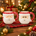 Load image into Gallery viewer, Ceramic Santa Mug Cer084
