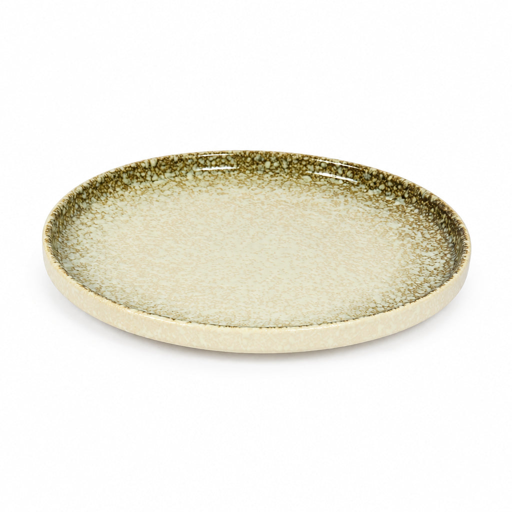 Moss Speckled Dinnerware Set