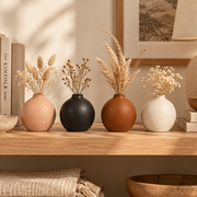 Ceramic Globe Bud Vase