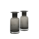 Load image into Gallery viewer, Black Glass Vase
