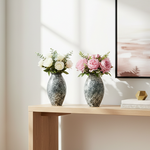 Load image into Gallery viewer, White and black Vase
