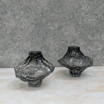 Load image into Gallery viewer, Night Black Canyon Glass Vase
