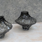 Load image into Gallery viewer, Night Black Canyon Glass Vase
