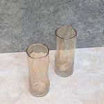 Load image into Gallery viewer, Light Gold Glass Vase
