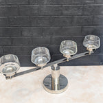 Load image into Gallery viewer, 4 Top Glass Candle Holder
