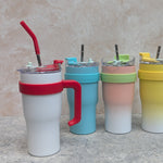 Load image into Gallery viewer, Vacuum Insulated Bottle with Straw
