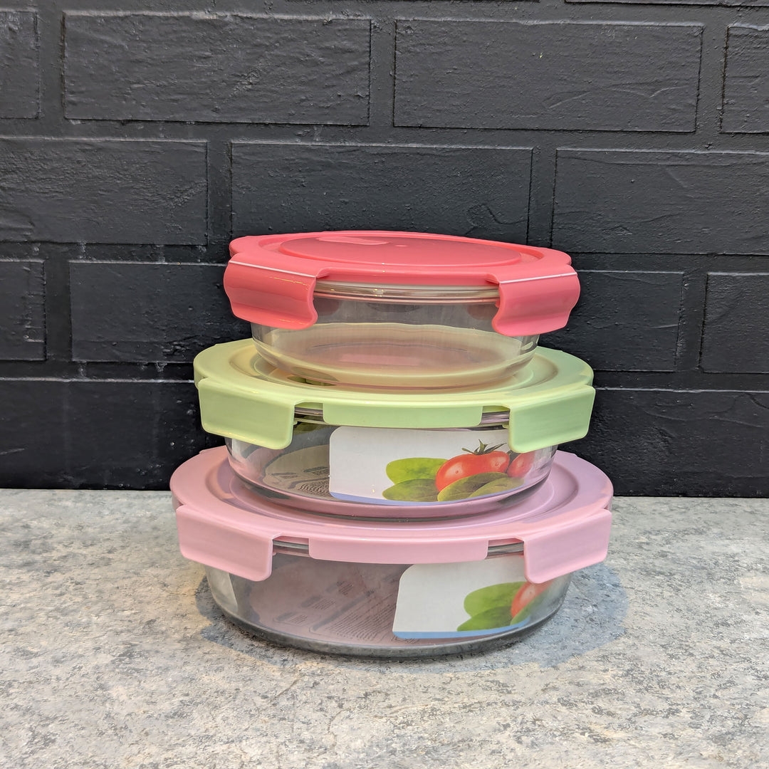 Round Glass Fresh Box