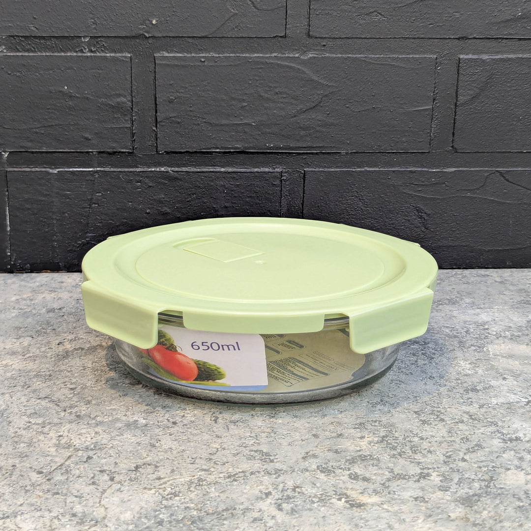 Round Glass Fresh Box