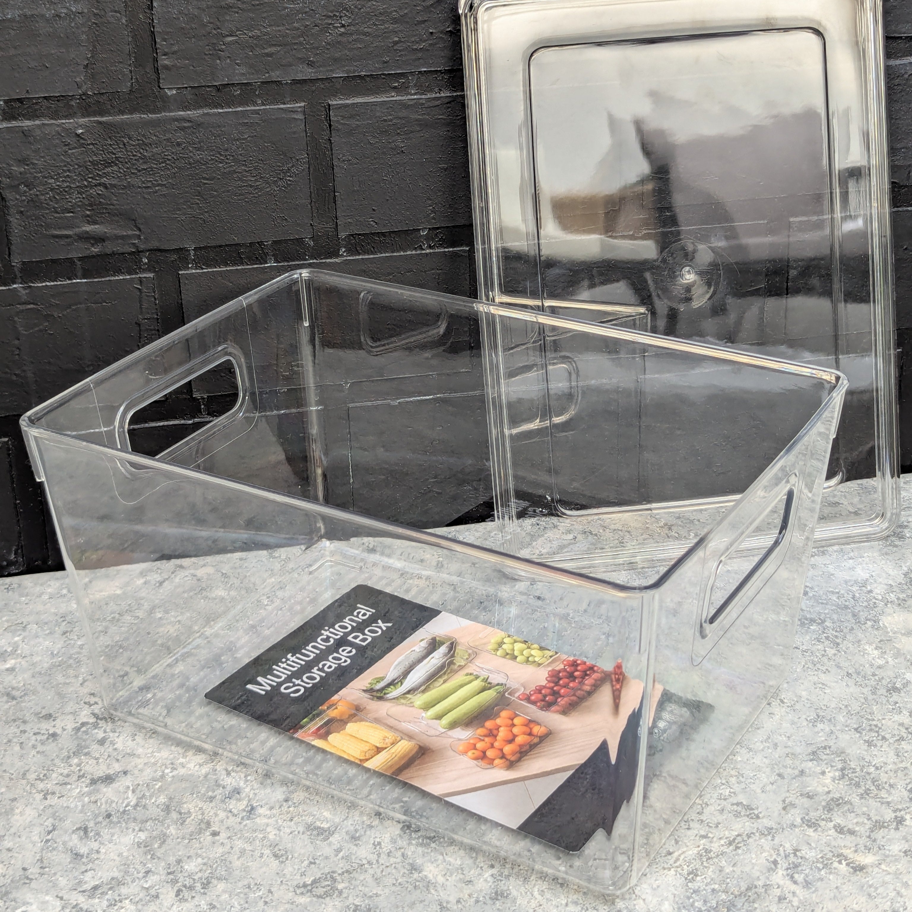 Fridge Storage Box with Lid