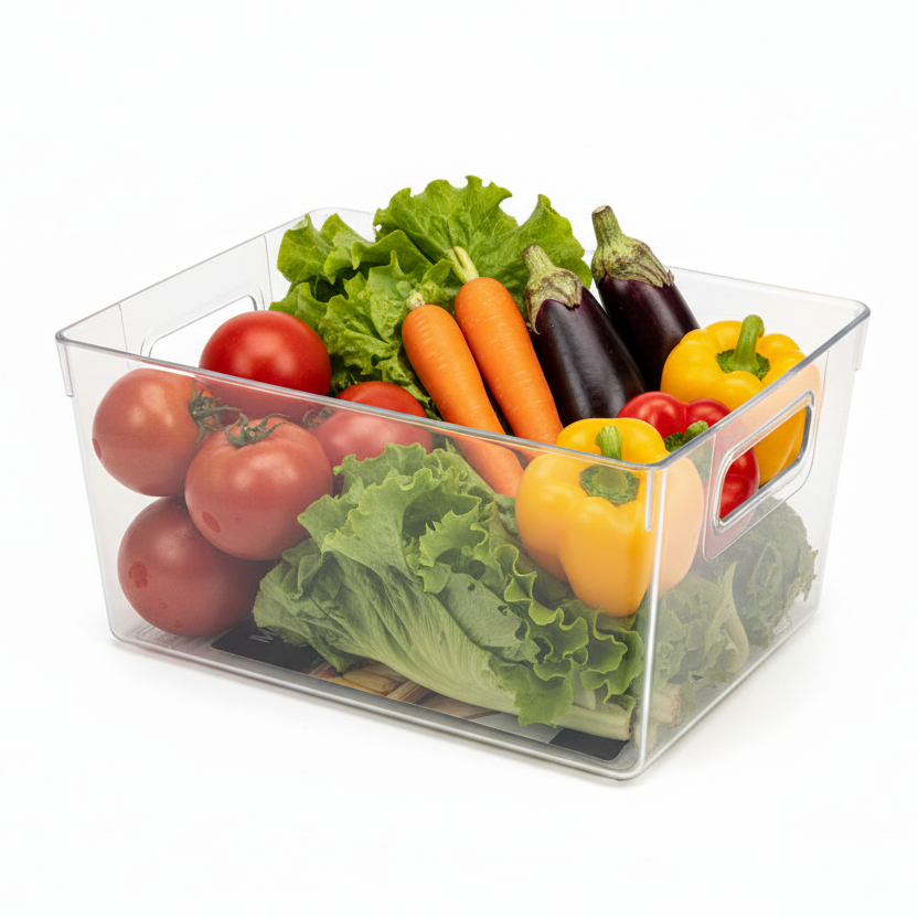 Fridge Storage Box with Lid