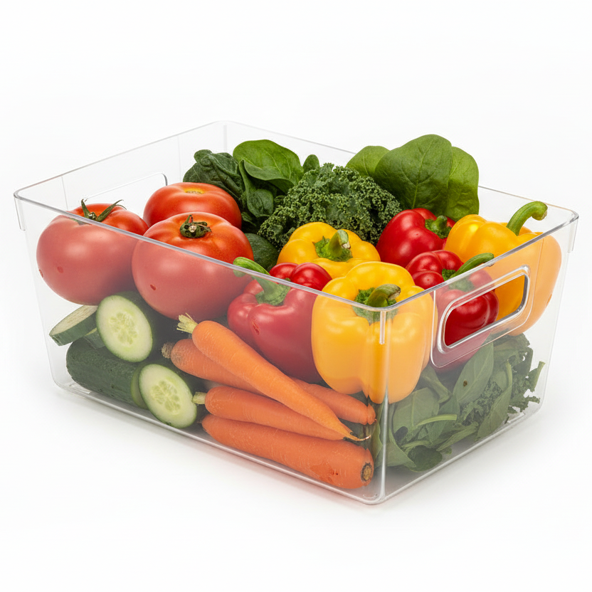 Acrylic Storage Box Without Lid