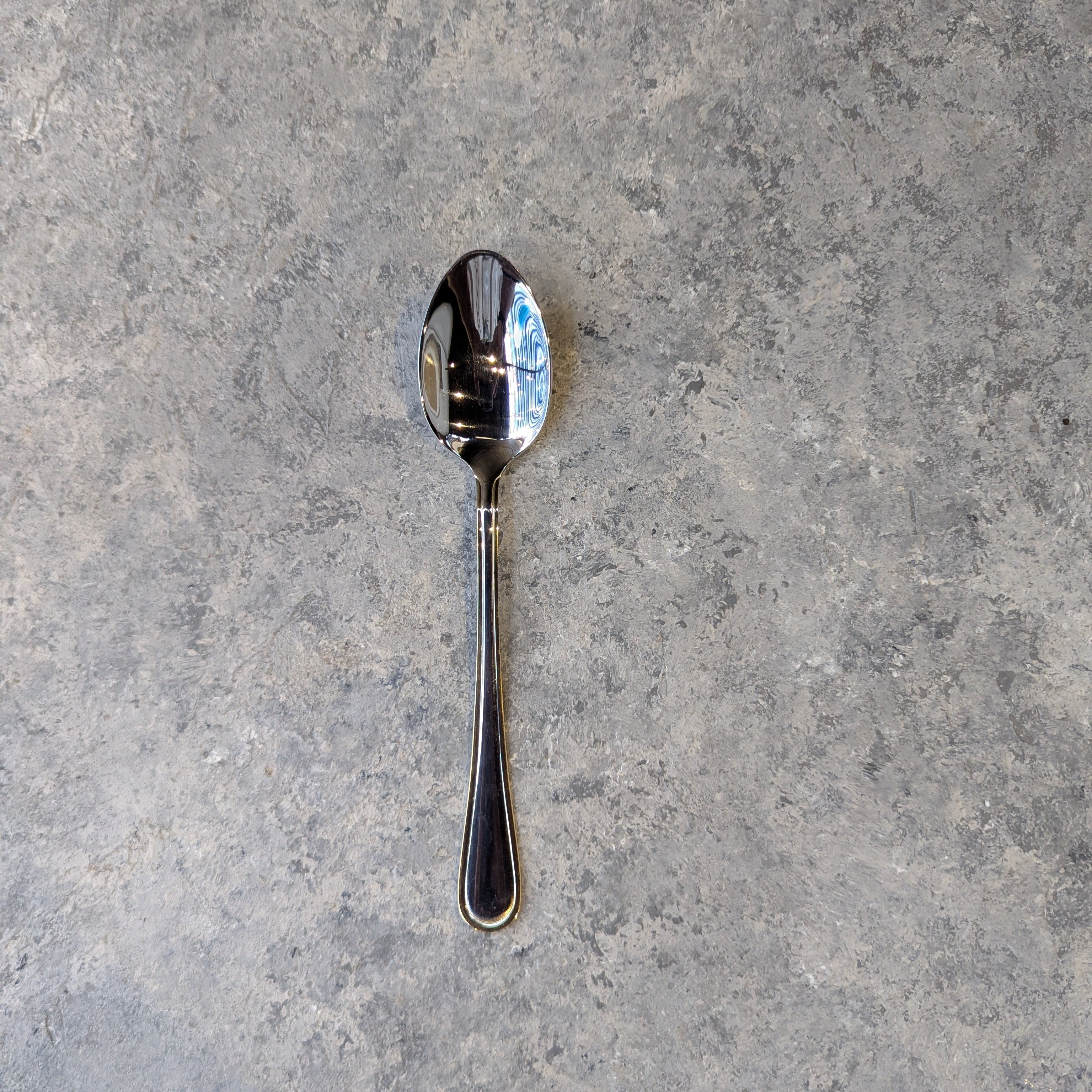 Silver with Gold Line Cutlery Set