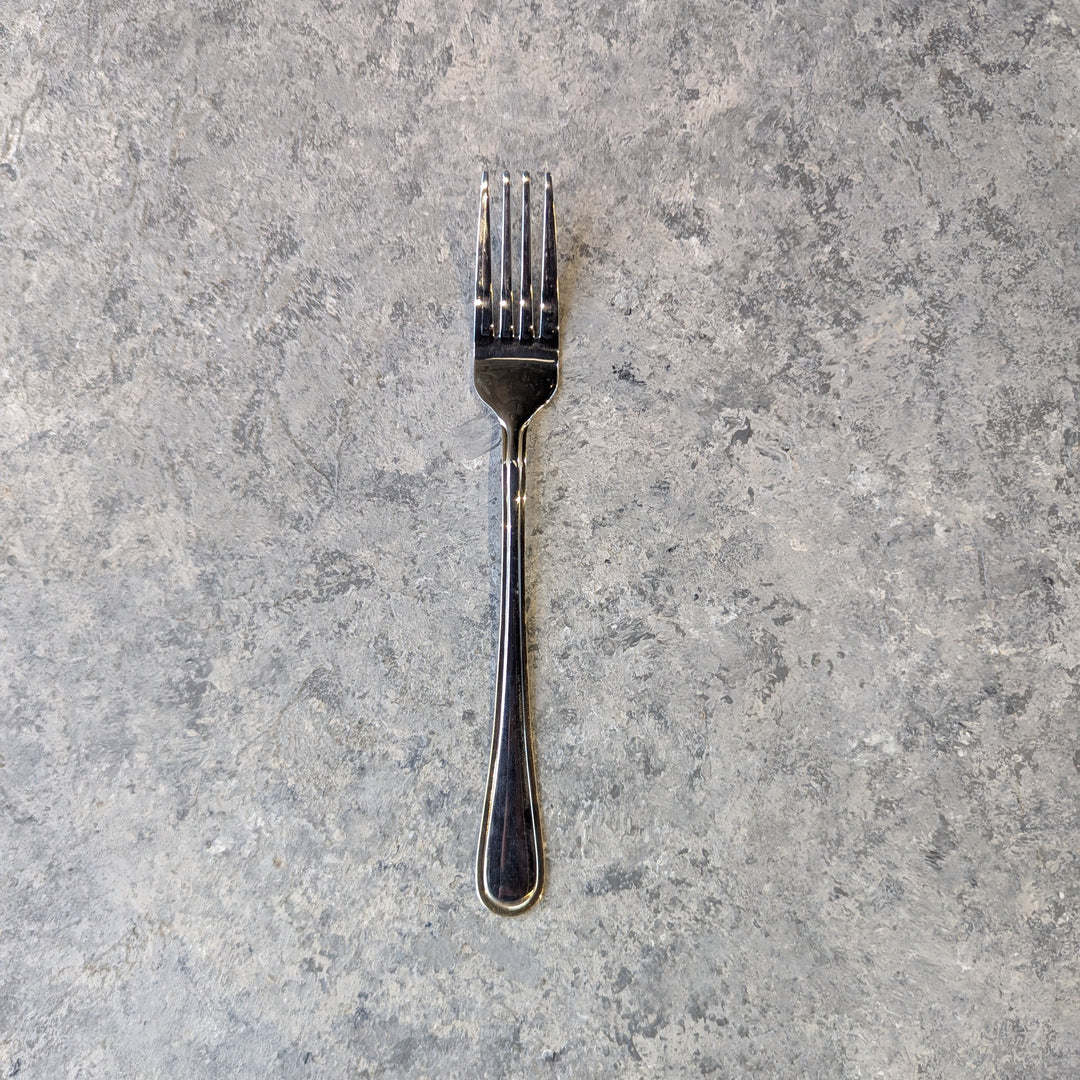 Silver with Gold Line Cutlery Set