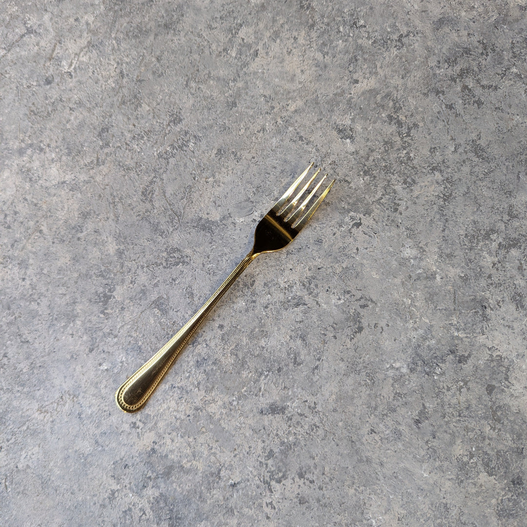 Gold Design Border Cutlery Set