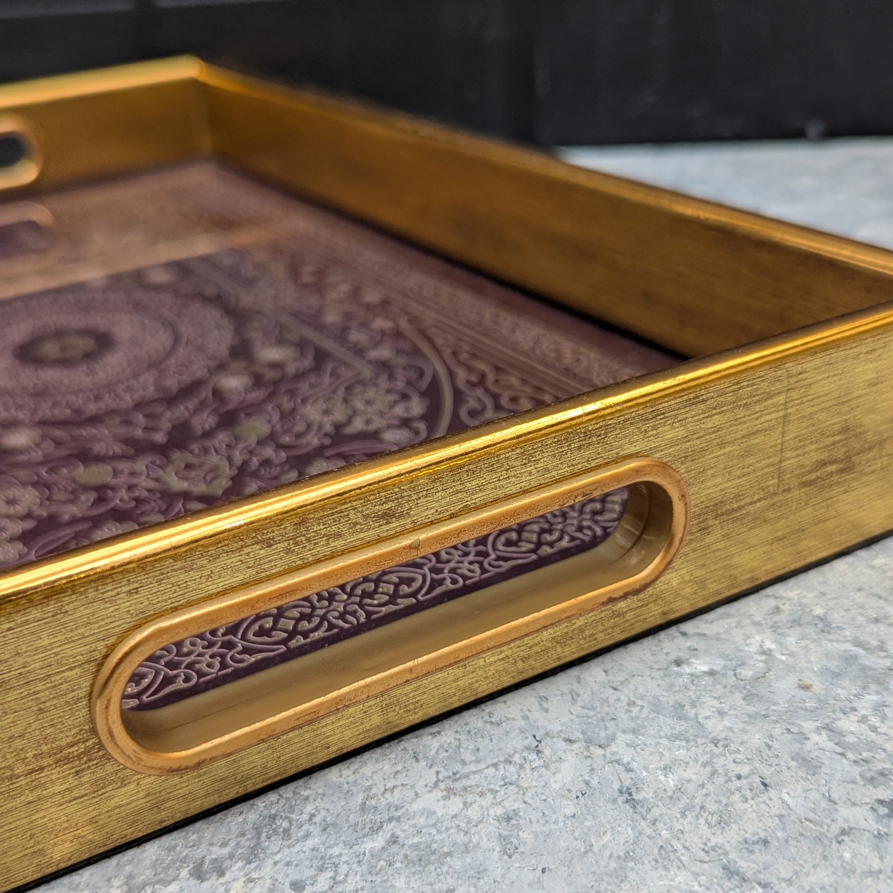 Square Design Tray
