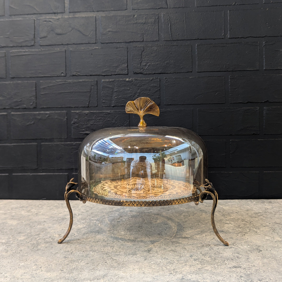Premium Cake Stand with Glass Lid