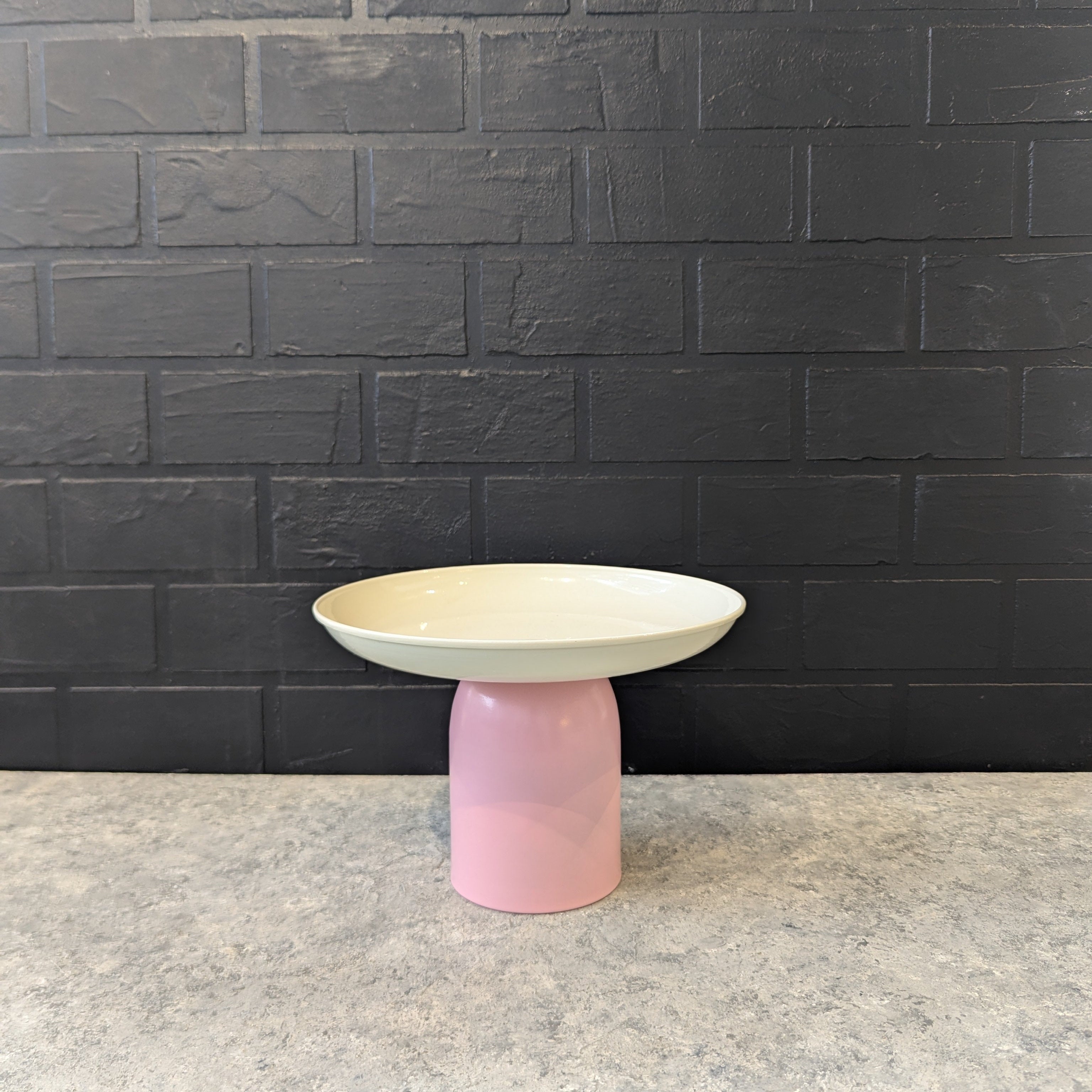 White and  Pink Cake Stand